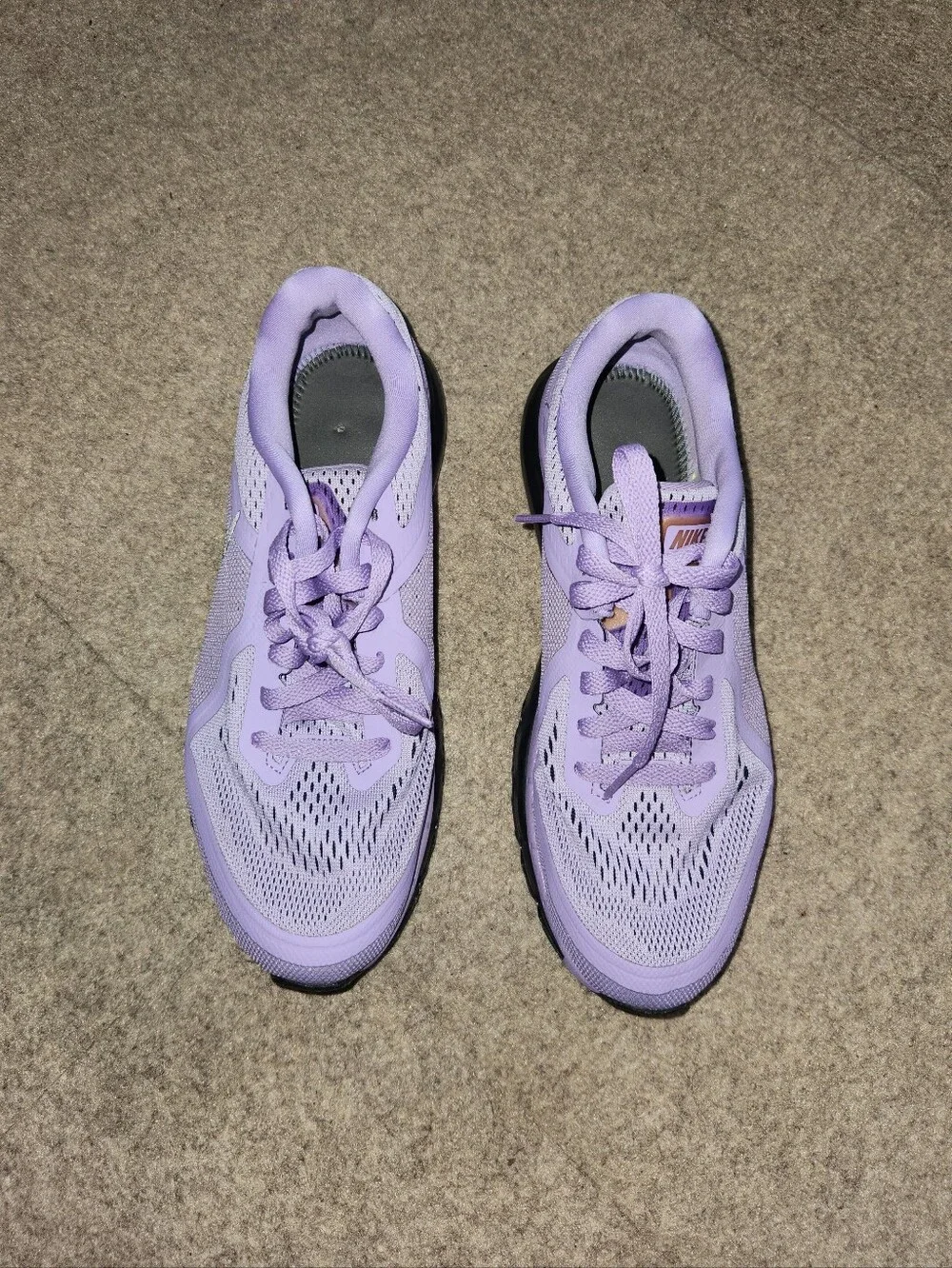 Purple Nike Air Max 2014 Running Shoes | W 8.5